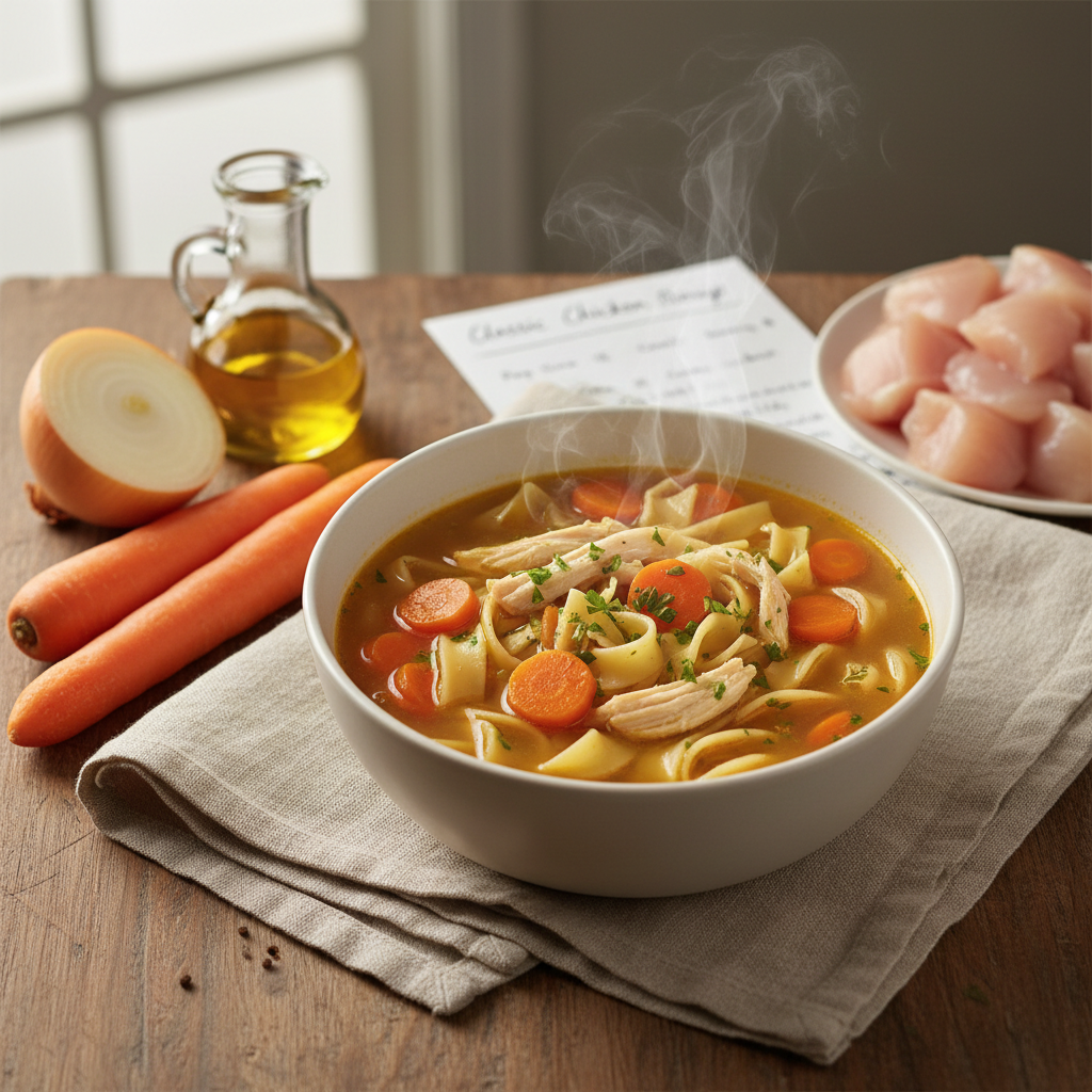 Classic Chicken Noodle Soup