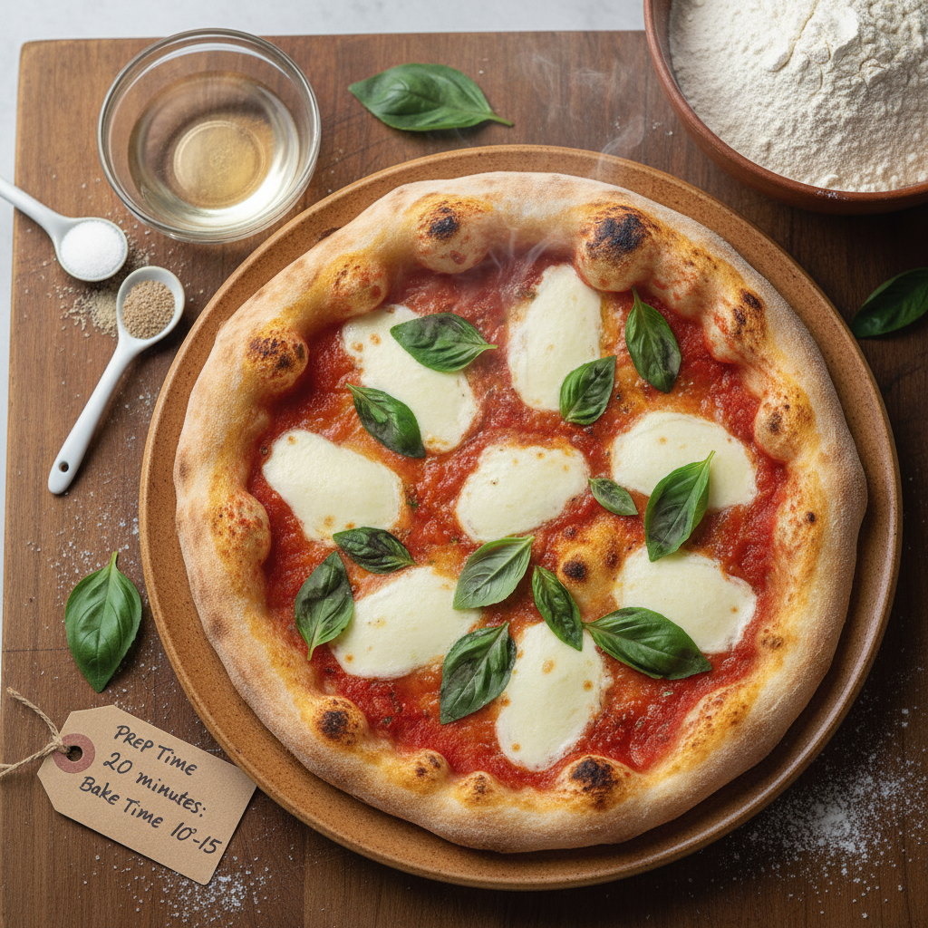 Margherita Pizza from Scratch