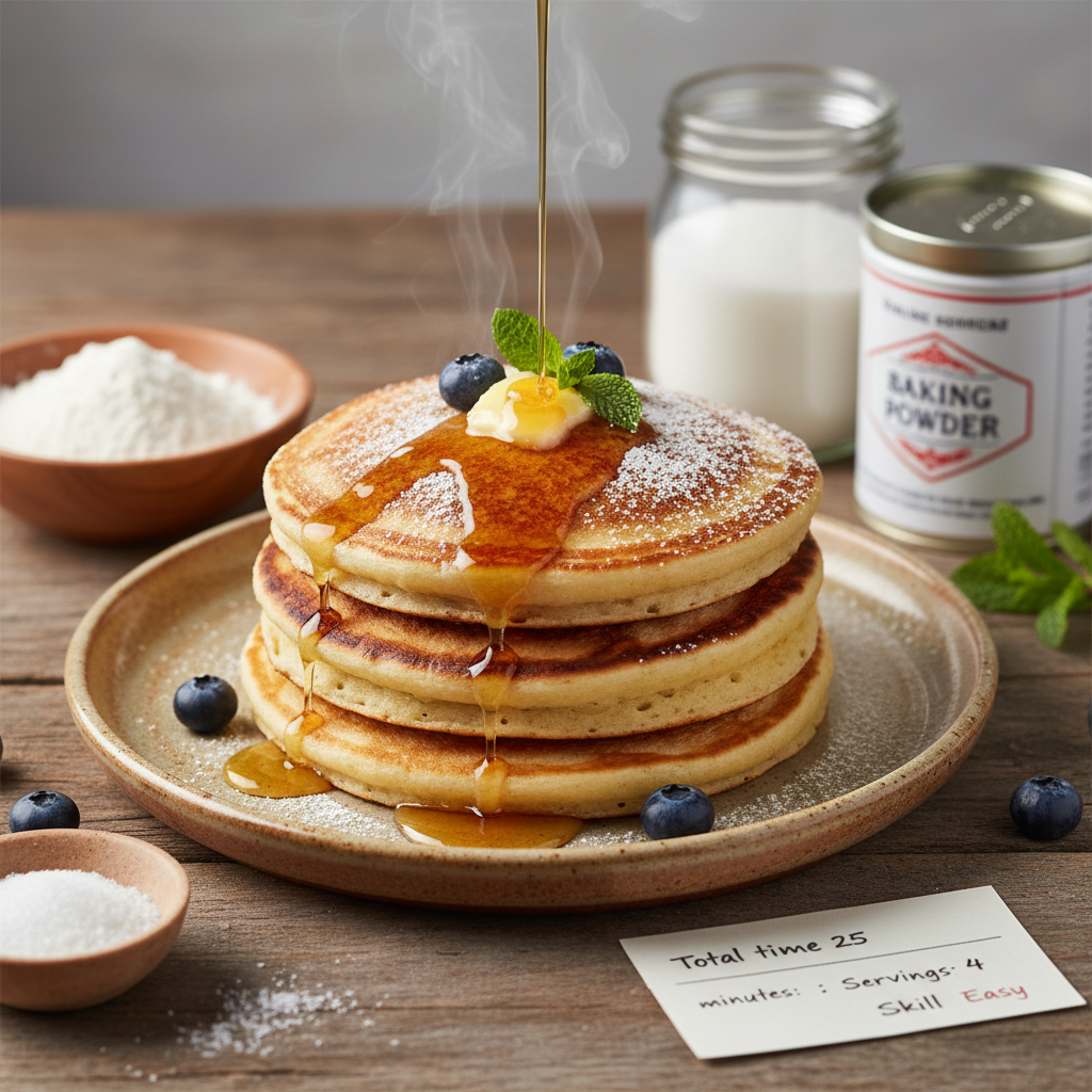 Fluffy Buttermilk Pancakes