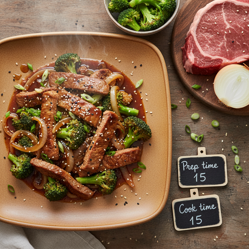 Beef & Broccoli Stir-Fry