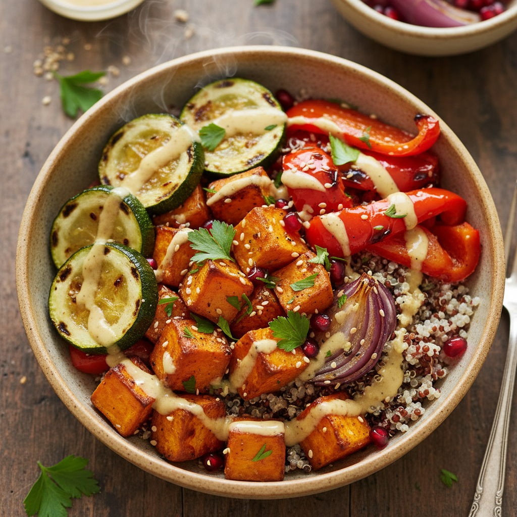 Roasted Vegetable Buddha Bowl