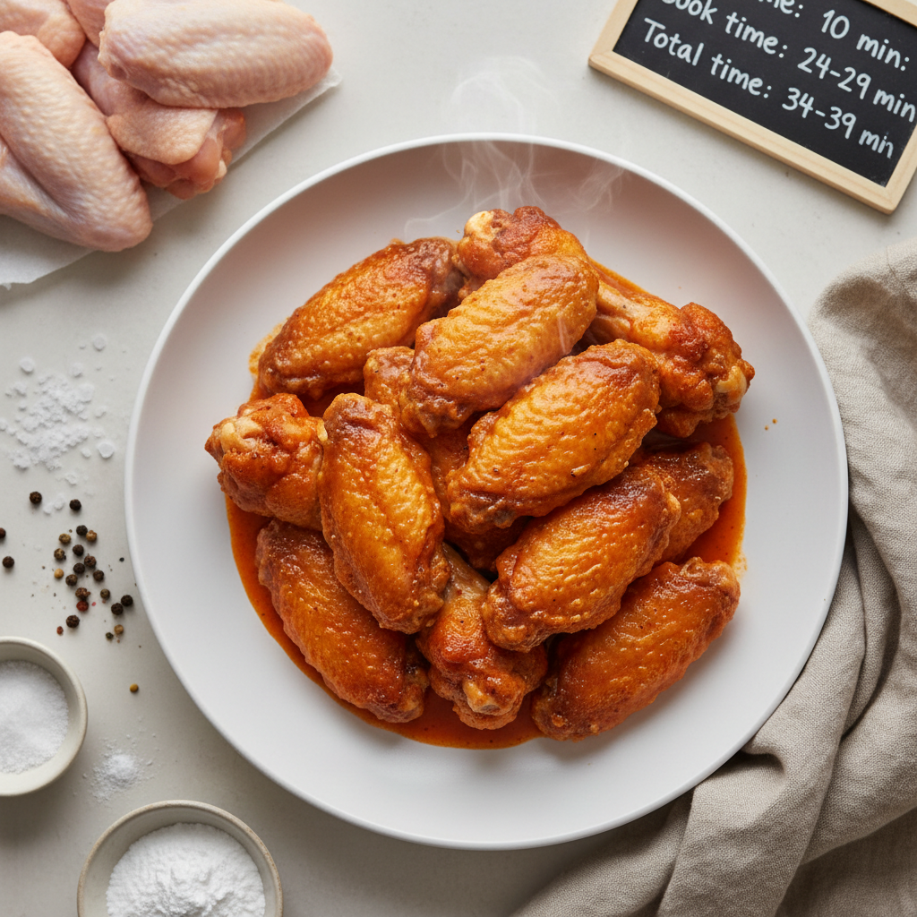 Crispy Air-Fryer Buffalo Wings